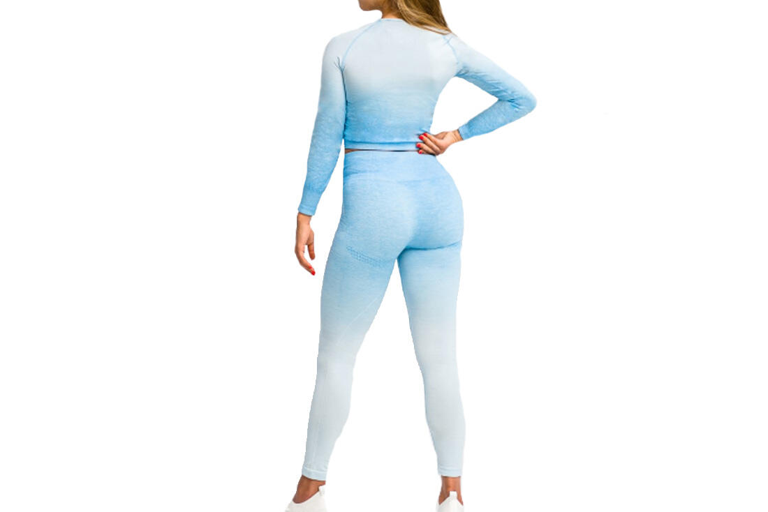 GymHero Leggins Ombre, Femme, Fitness, legging, bleu 3/3