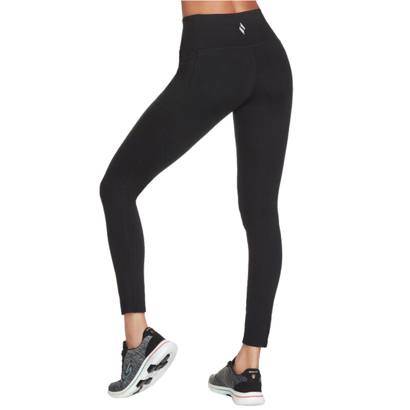 Skechers Go Walk High Waisted Legging, Damen, Fitness, Leggins, schwarz