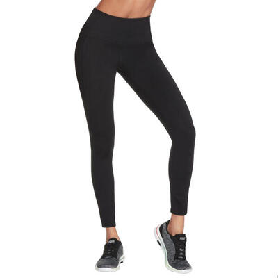 Damen GOFLEX HW LEGGING II Tights lang Schwarz