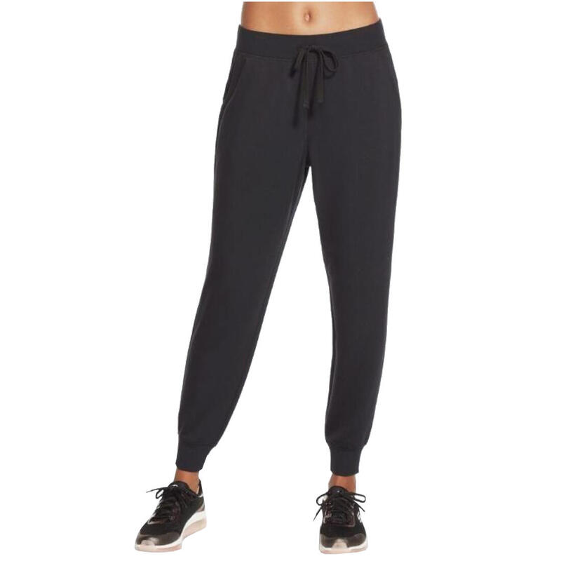 Skechers Restful Jogger Pant, Vrouwen, Broeken, zwart