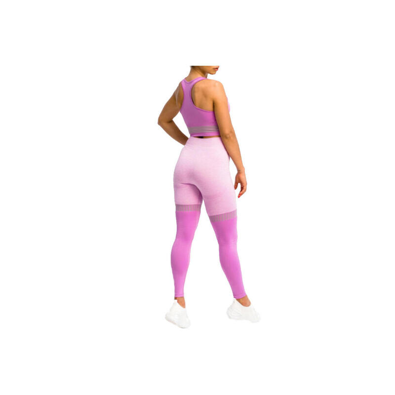 GymHero Leggins Stripes, Femme, Fitness, legging, violet