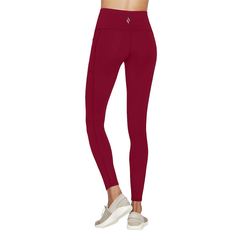 Női leggings, Skechers Go Walk High Waisted Legging, piros