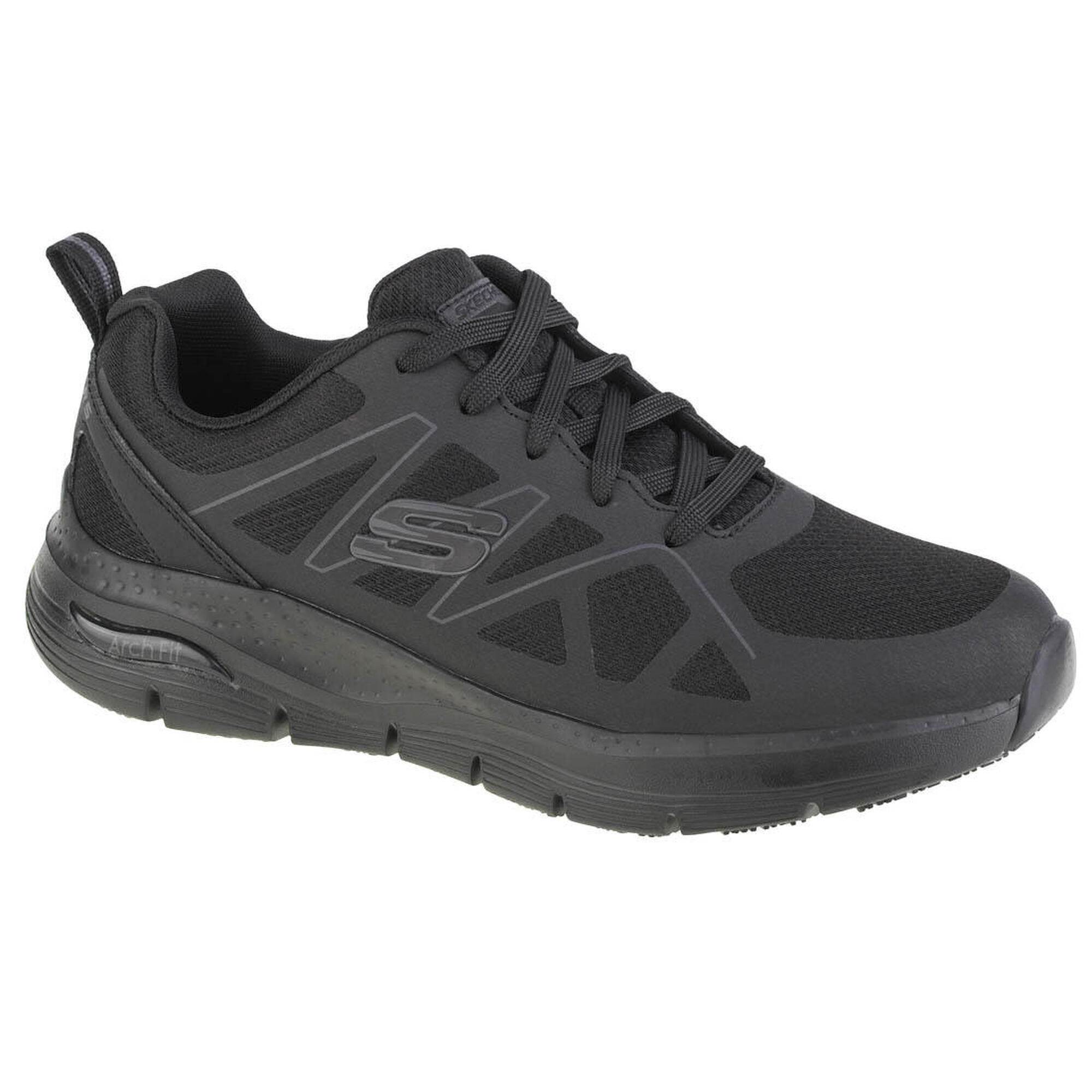 Skechers Arch Fit SRAxtell, Mannen, , work boots, zwart SKECHERS