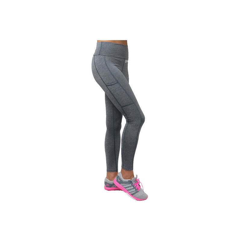 Leggings voor vrouwen GymHero Leggins PUSHUP-GREY