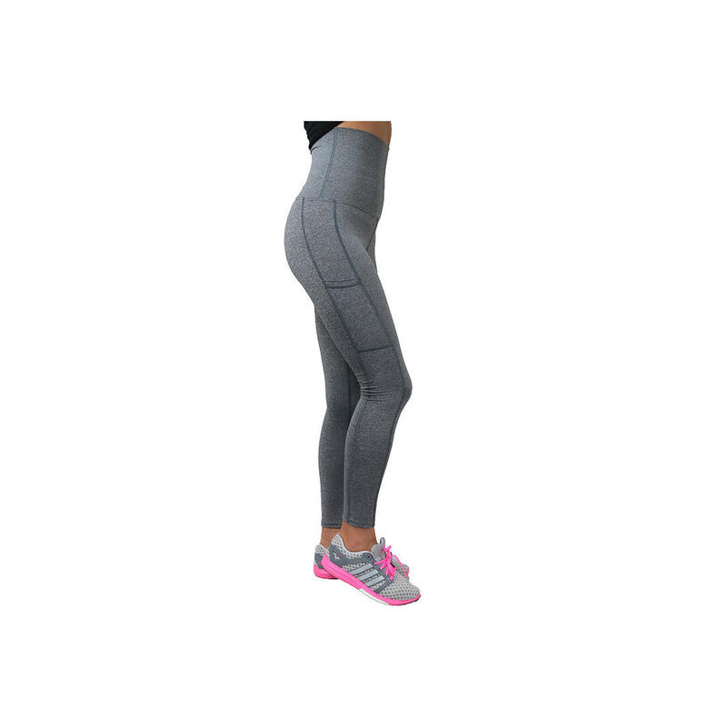 Leggings voor vrouwen GymHero Leggins PUSHUP-GREY