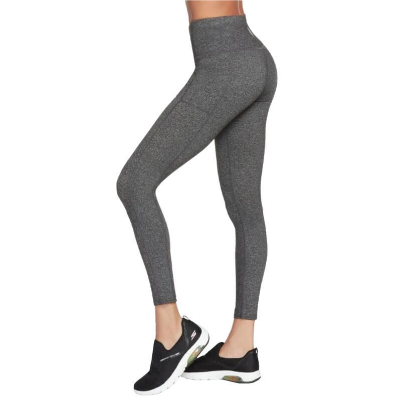 Skechers Go Walk High Waisted Legging, Femme, Fitness, legging, gris