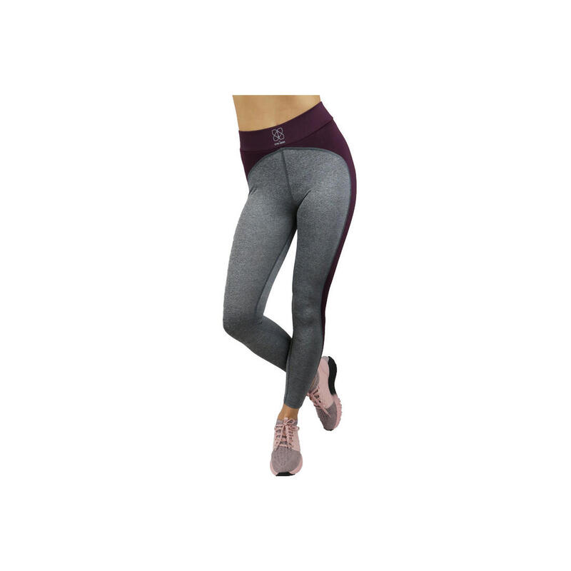 Női leggings, GymHero Leggins GREY-HEART, szürke