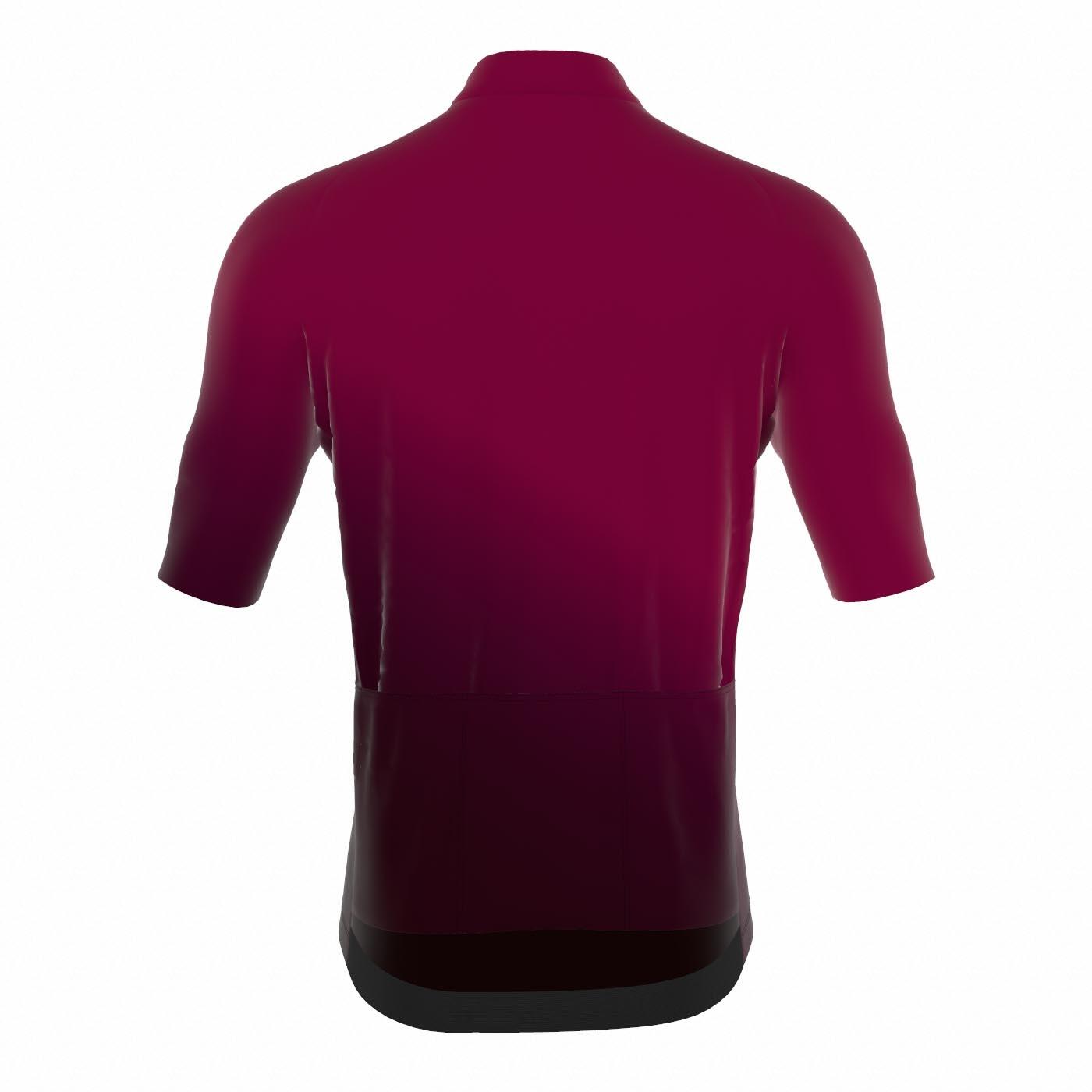 Maillot Verano Transpirable Hombre - Icon Classic Smooth Burdeos 2/5