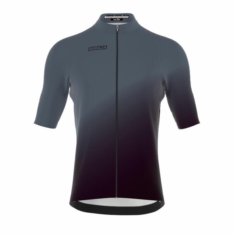 Maillot Cycliste - Gris - Hommes - Icon Classic Smooth
