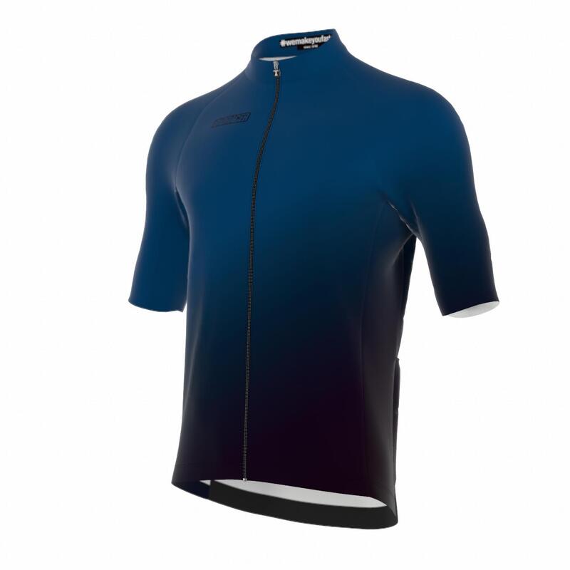 Maillot Ciclismo - Azul - Hombres - Icon Classic Smooth