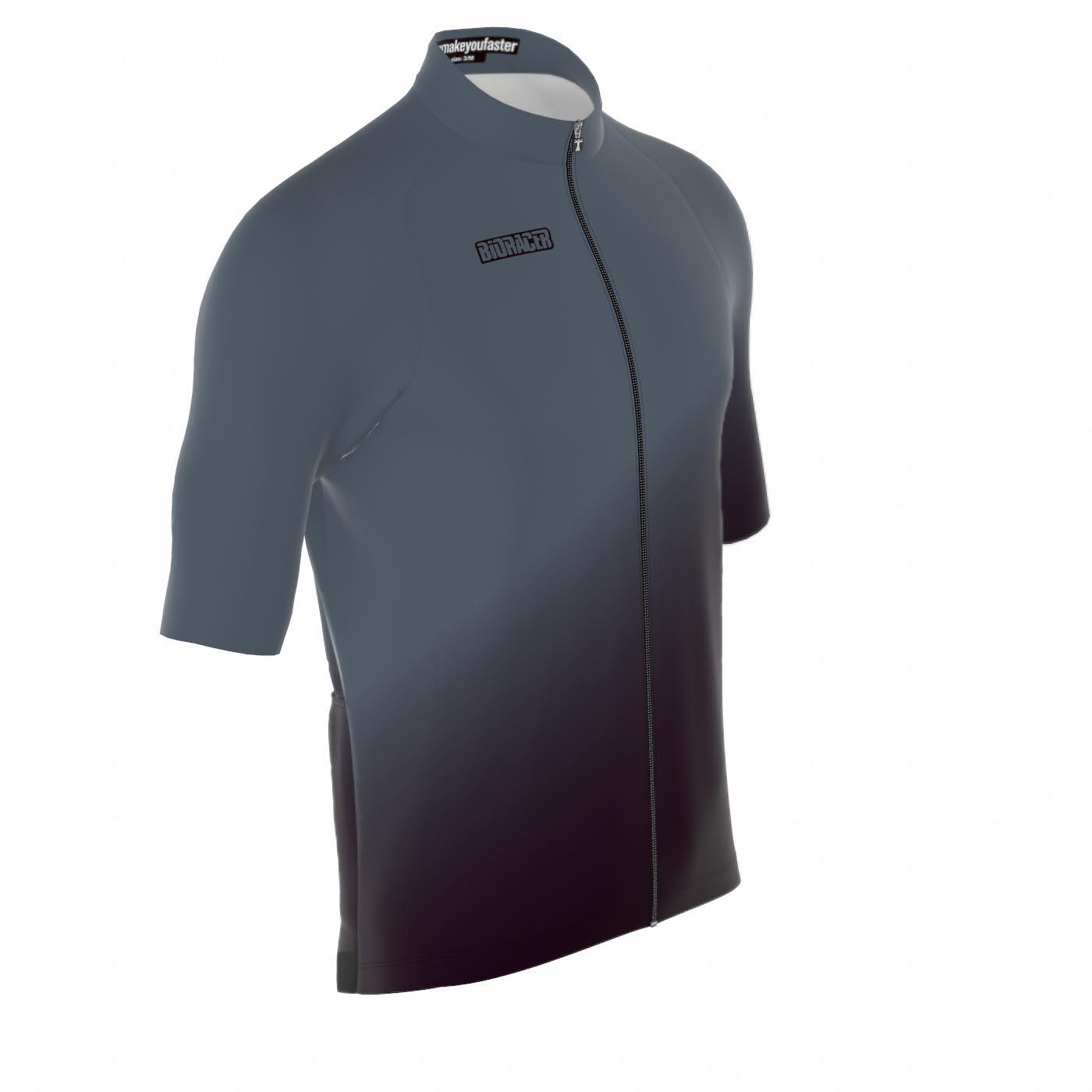 Maillot Ciclismo Verano Transpirable Hombre - Icon Classic Smooth Gris 5/5