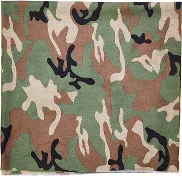 Mil-Tec Multifunction Headgear Woodland 2/5