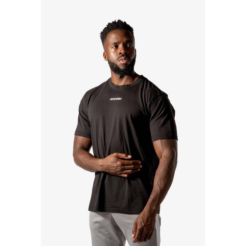 Core Camiseta - Fitness - Hombre - Negro