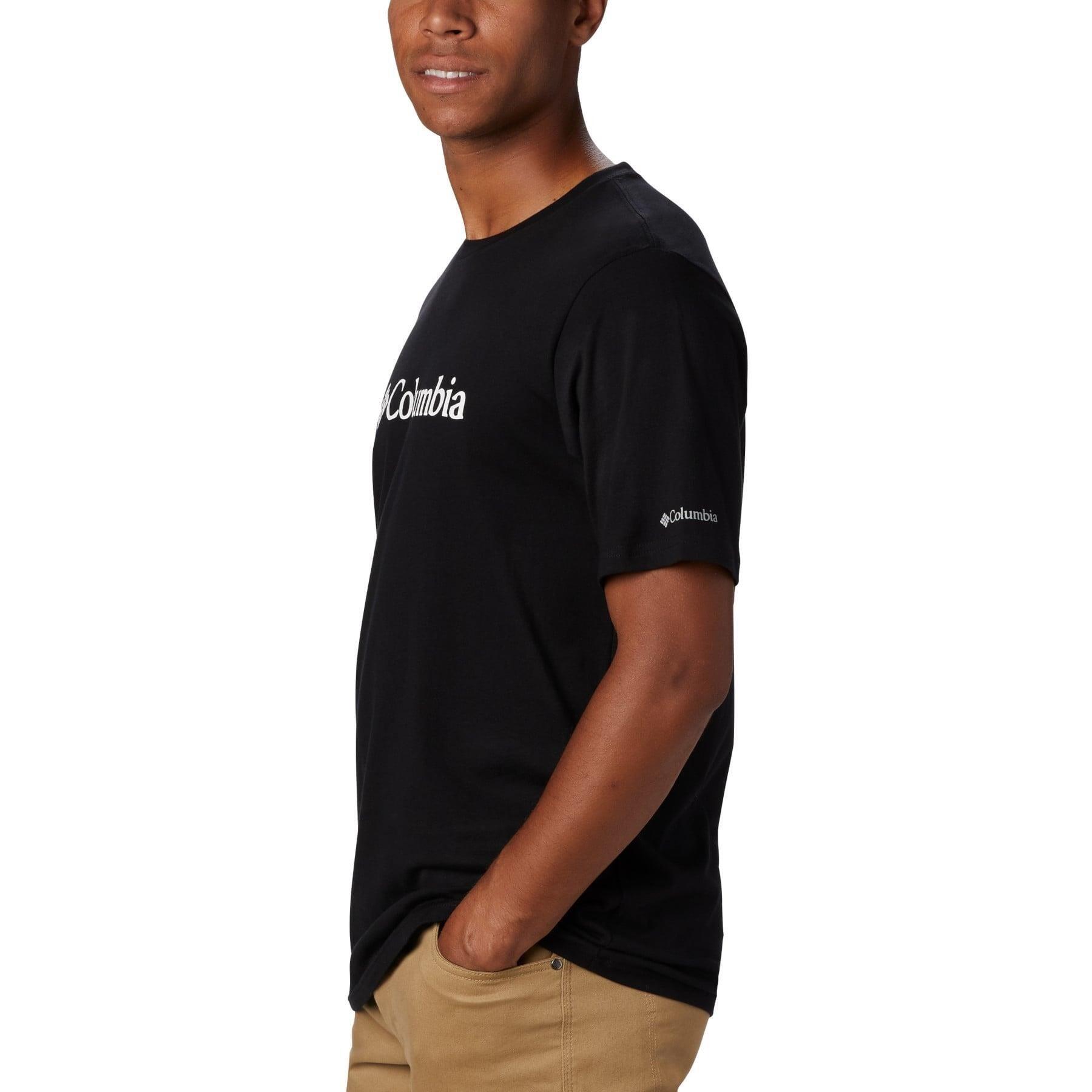 Camisola de manga curta Columbia CSC Basic Logo para unissex 2/7