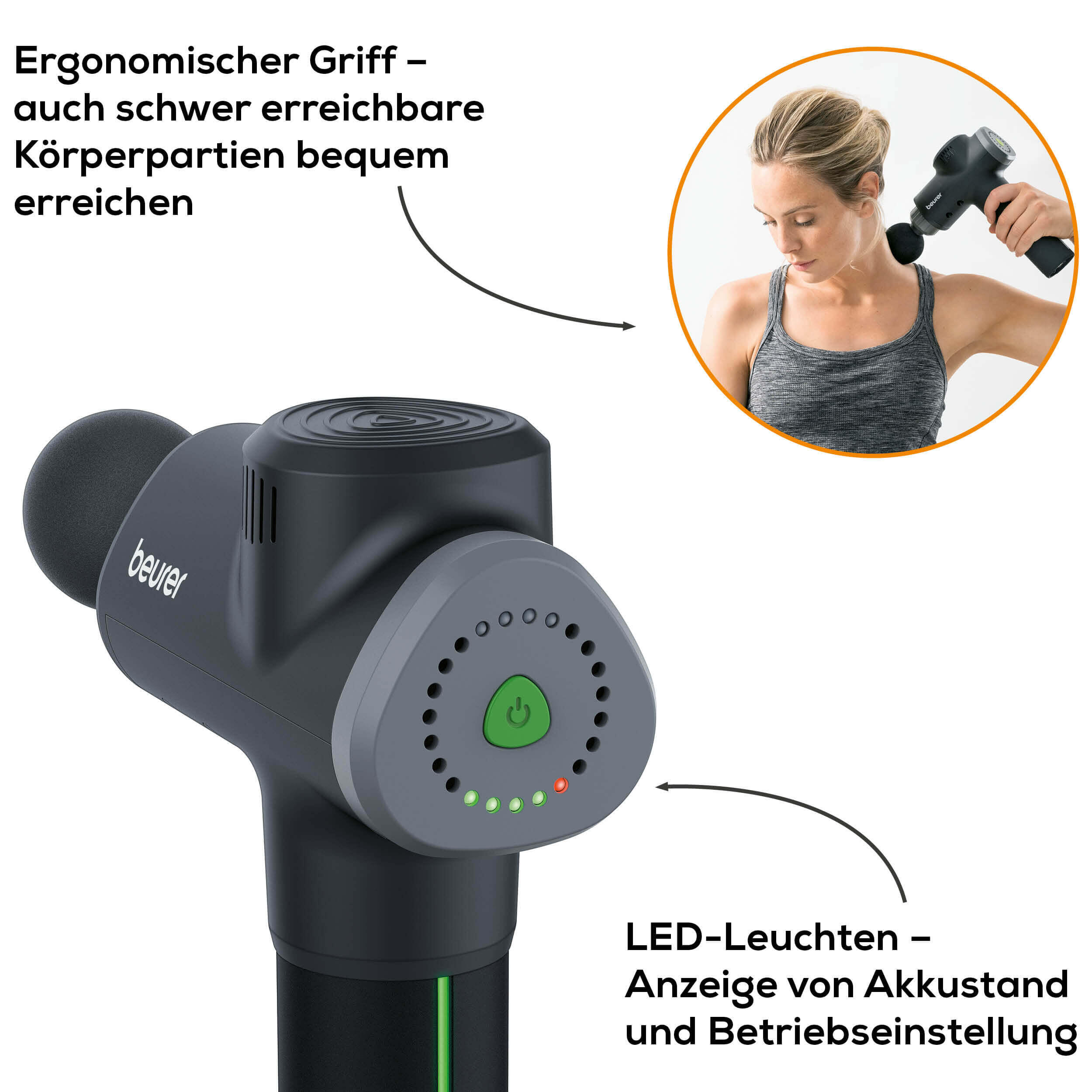Appareil de massage musculaire Beurer MG 180 5/5