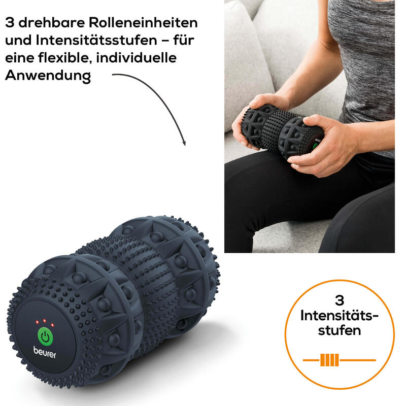 Beurer MG 35 Massagerolle mit Vibration DeepRoll