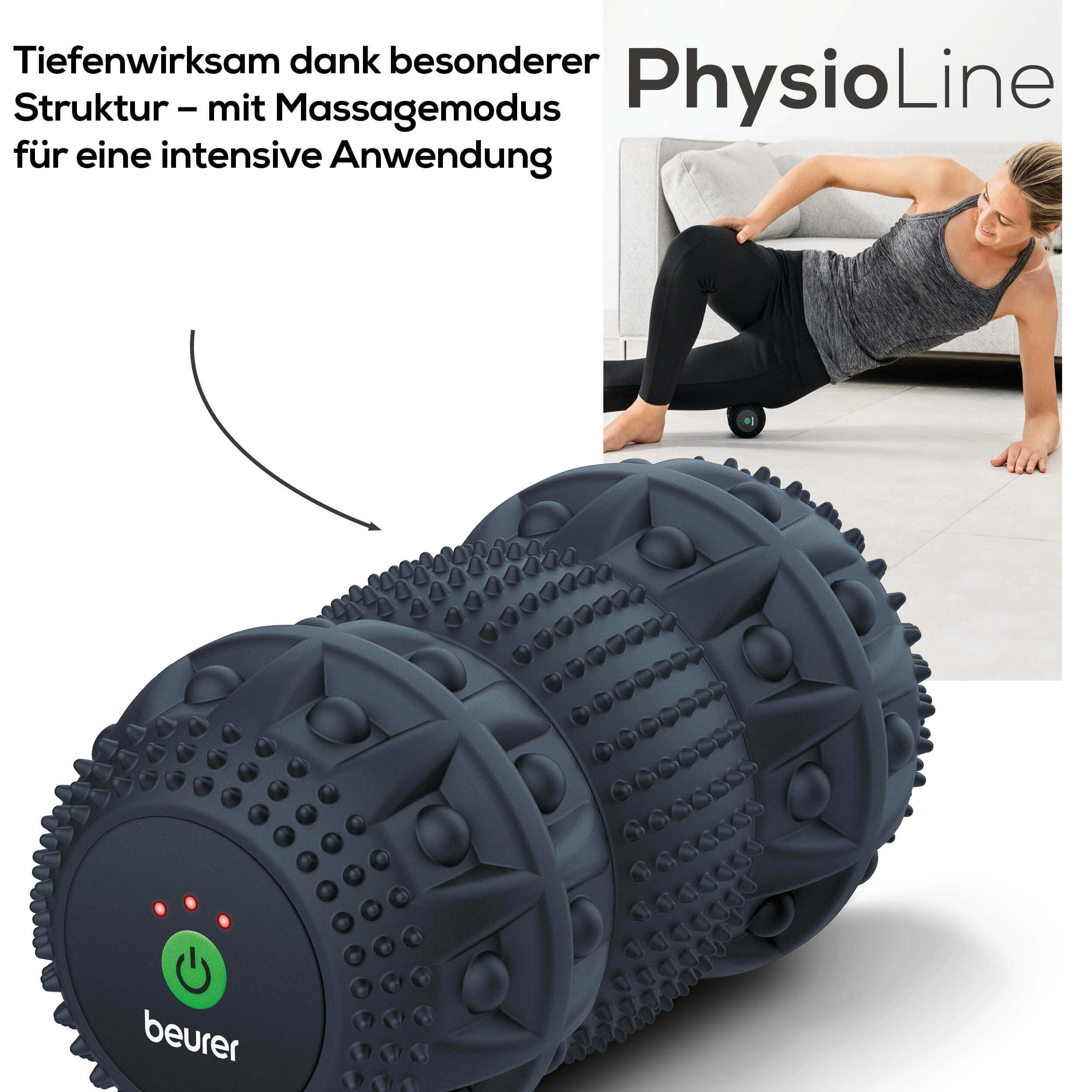 Wałek do masażu wibracyjnego Beurer MG 35 4/5