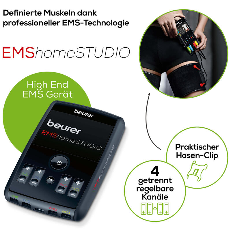 Beurer EM 95 High End EMS-Gerät Bluetooth®