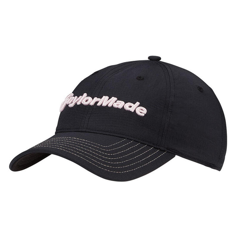 LADIES GOLF ADJUSTABLE TOUR CAP - BLACK