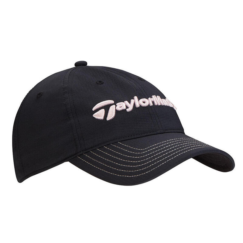 LADIES GOLF ADJUSTABLE TOUR CAP - BLACK