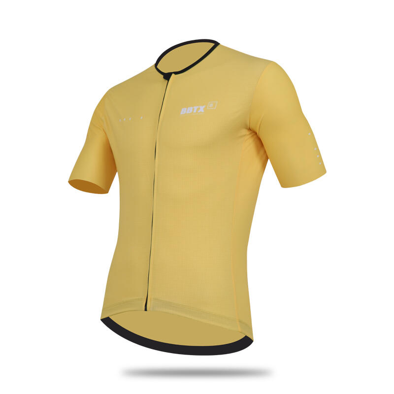 Camisola de verão de manga curta BBTX RX 1000 Unissex Yellow