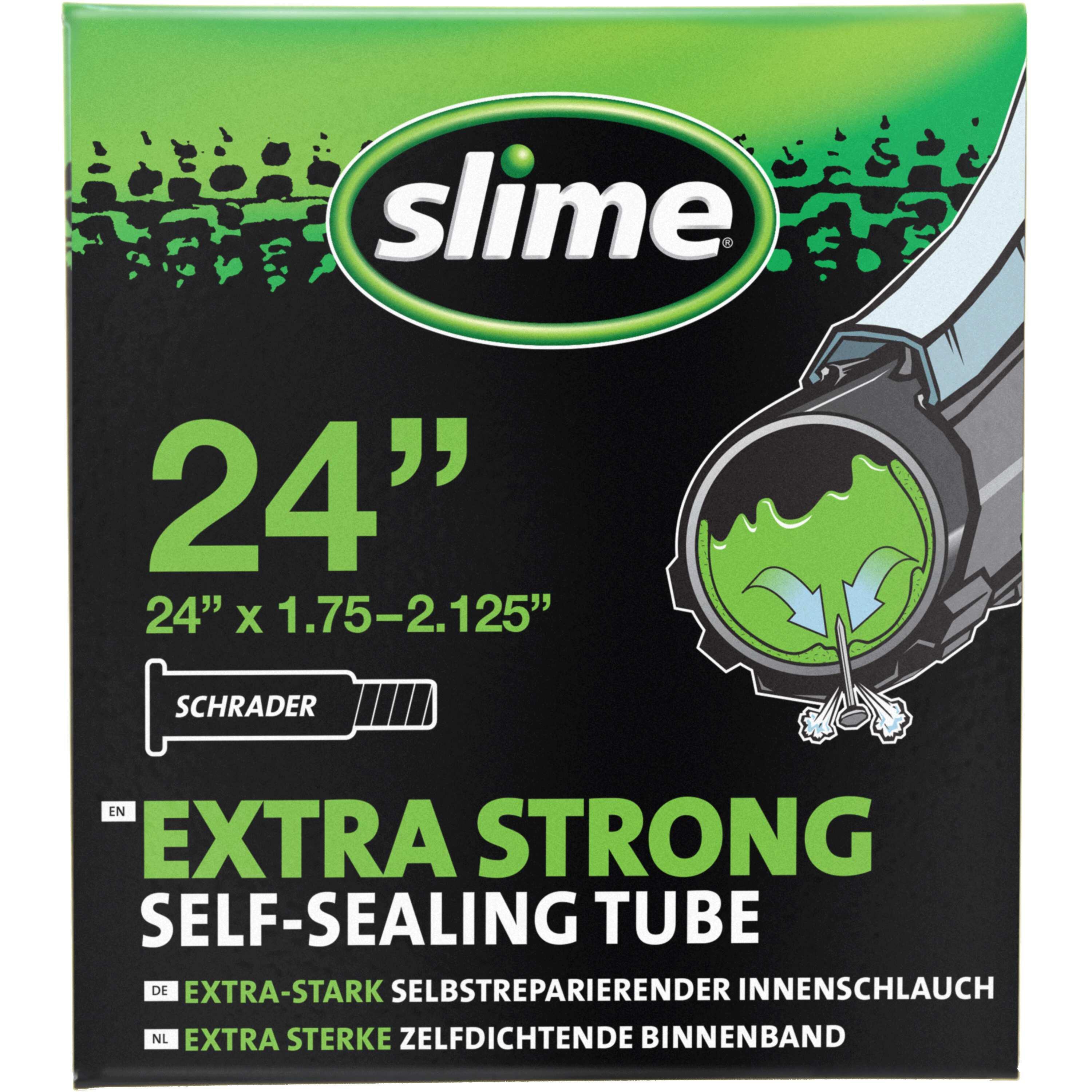 Slime Smart Tube - 24" x 1.75-2.125 - Schrader Valve 3/5