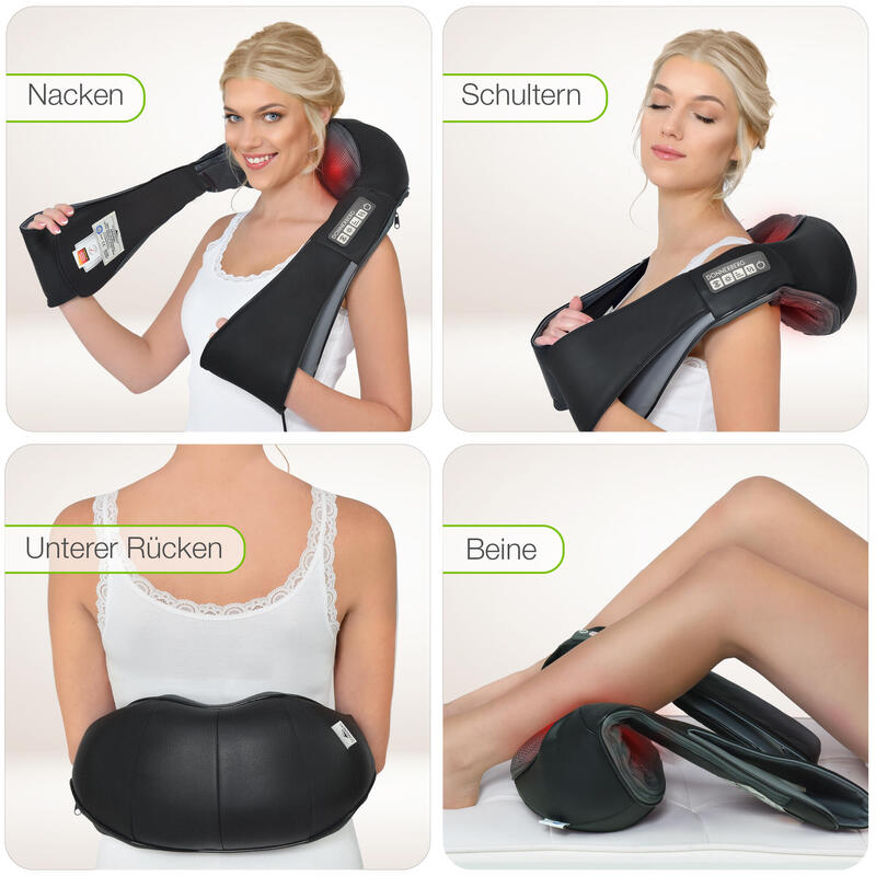 DAS ORIGINAL Nackenmassagegerät Massagegerät mit Wärme und Vibration