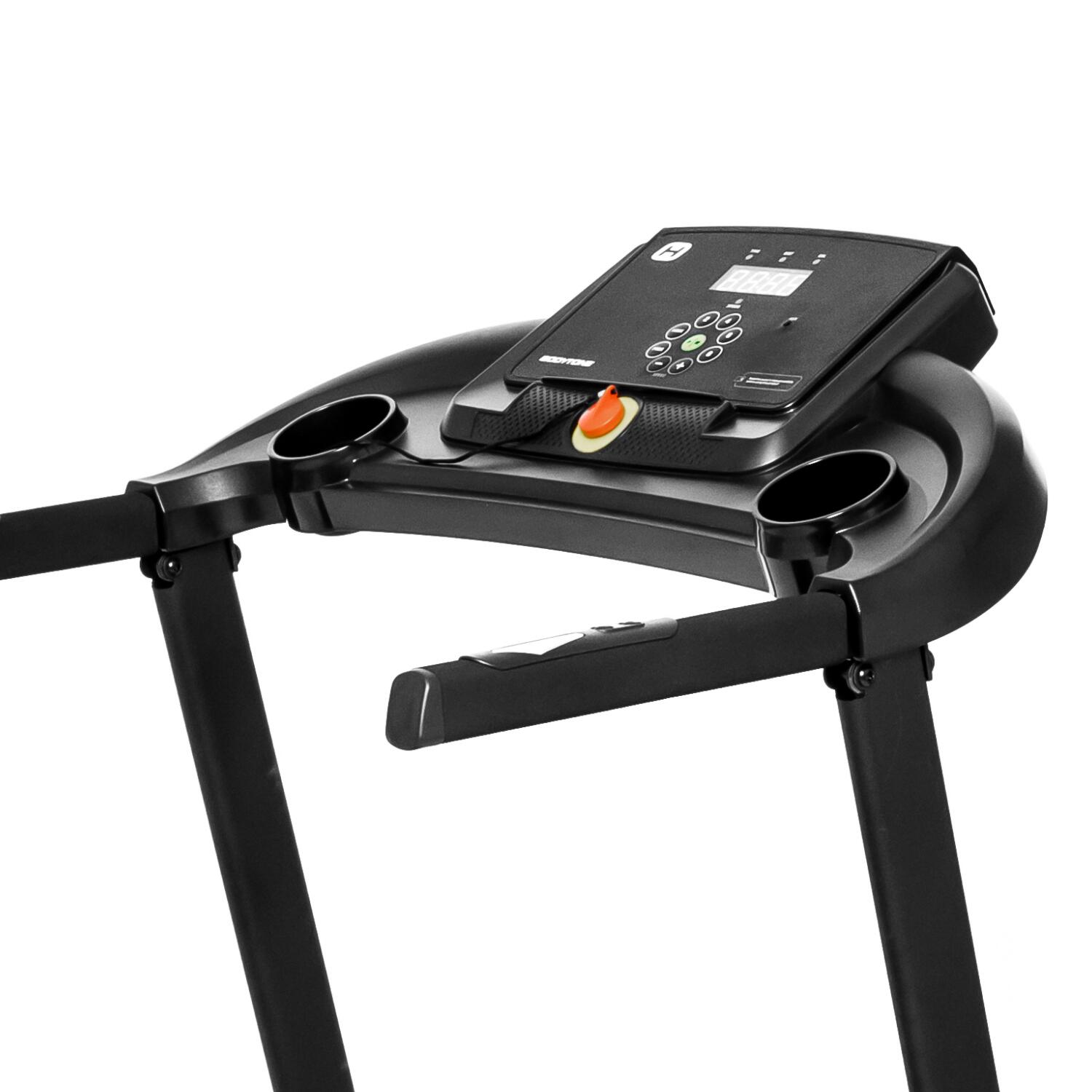 Cinta de correr plegable Bodytone DT12+ inteligente bluetooth, pantalla, 12km/h 3/8