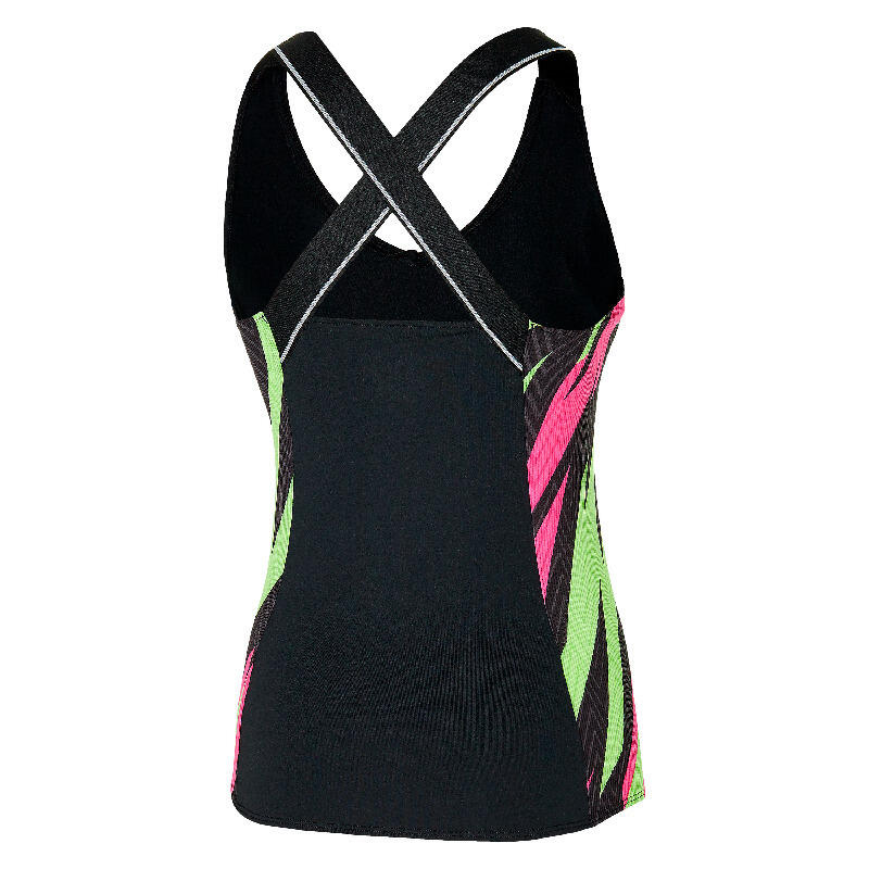 Camiseta de tirantes para mujer Mizuno Printed Wos