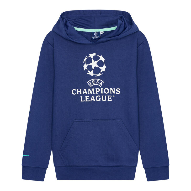 Sweat-shirt à capuche avec logo Ligue des champions pour adulte