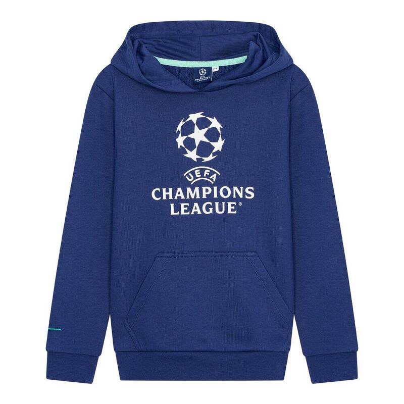 Sweat-shirt à capuche avec logo Ligue des champions pour adulte