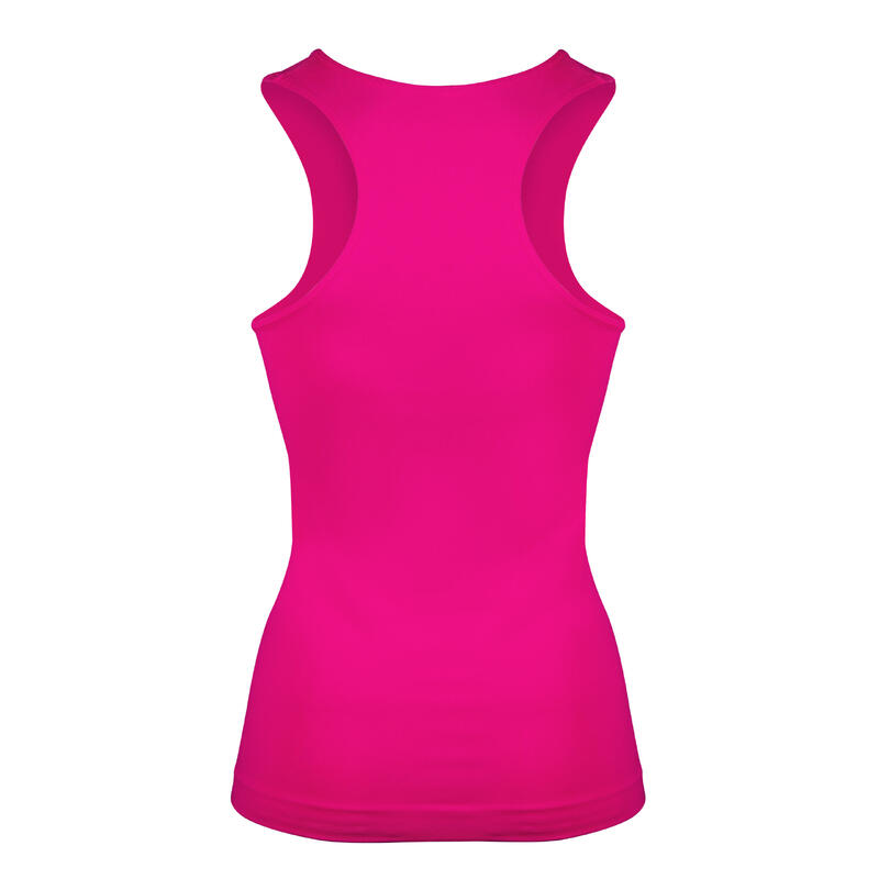 débardeur fitness technique femme Q-skin fuchsia