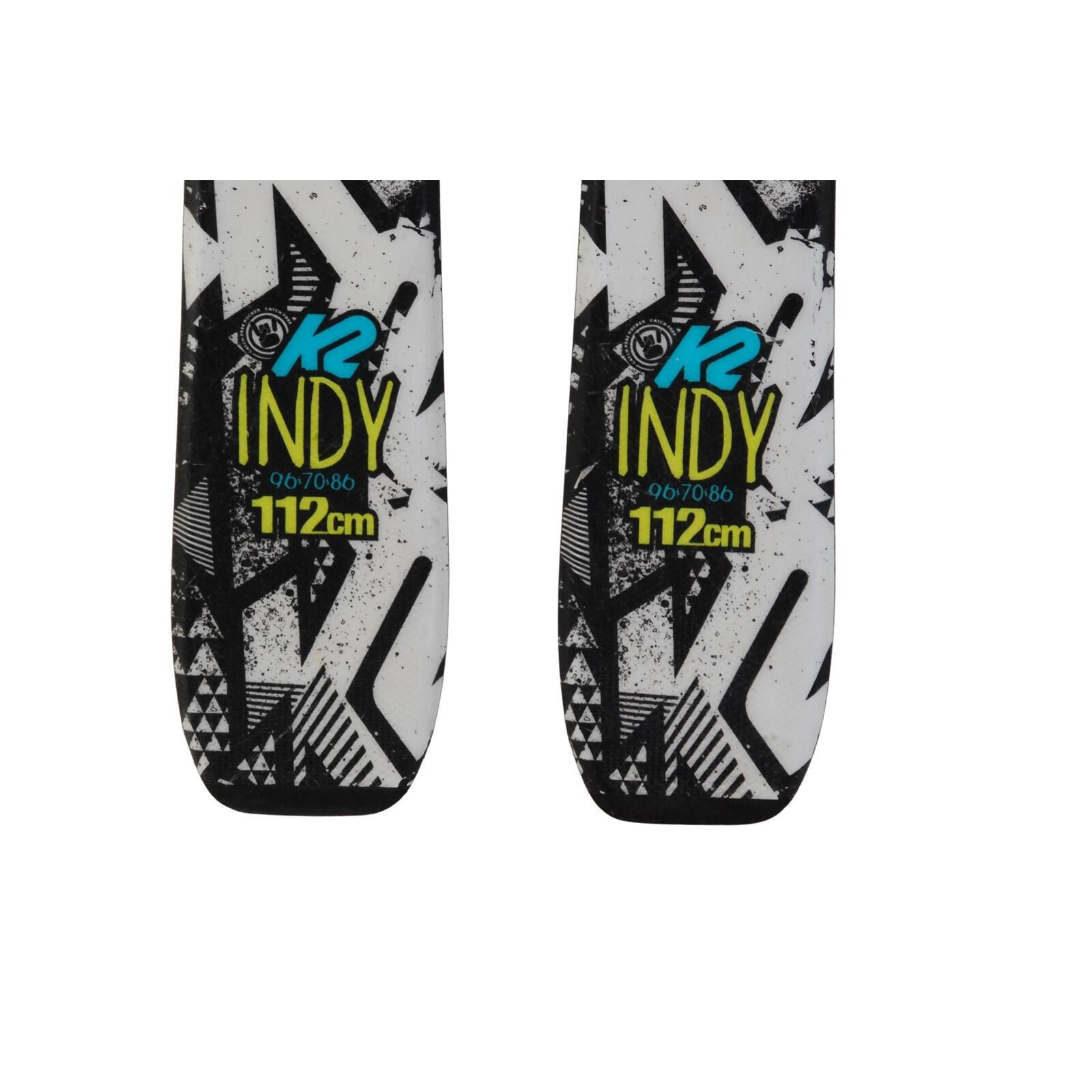 RECONDITIONNE - Ski Junior K2 Indy + Fixations 4/4