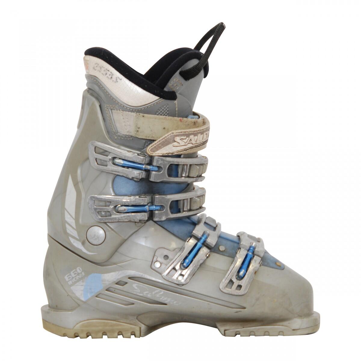 chaussure ski salomon performa 660 GREY - chaussures de d'occasion Salomon 660 Performa Ski Boots
