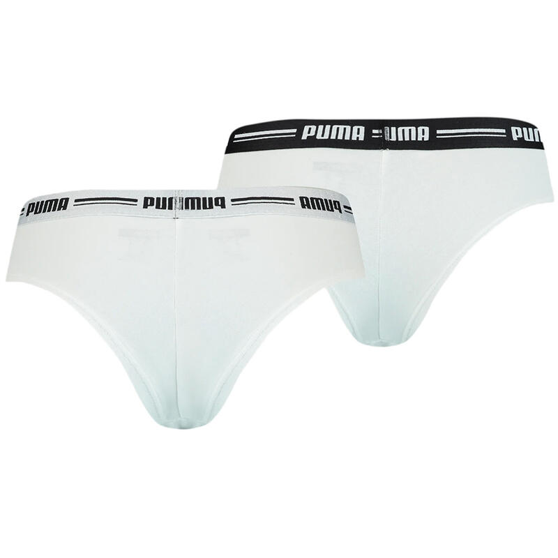 Női bugyi, Puma Brazilian Briefs 2 Pack, fehér