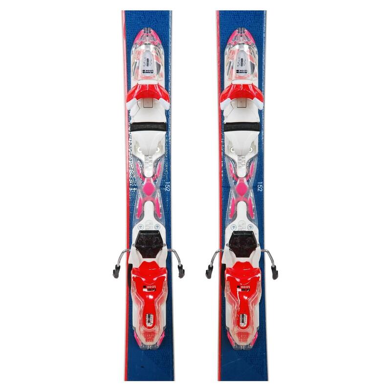 TWEEDEHANDS - Gebruikte Ski Rossignol Temptation 80 + Bindingen - GOEDE