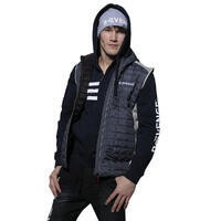 Gilet vest homme fitness et temps libre anthracite gris