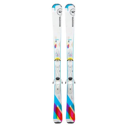 RECONDITIONNE - Ski Rossignol Famous 4 + Fixations - BON