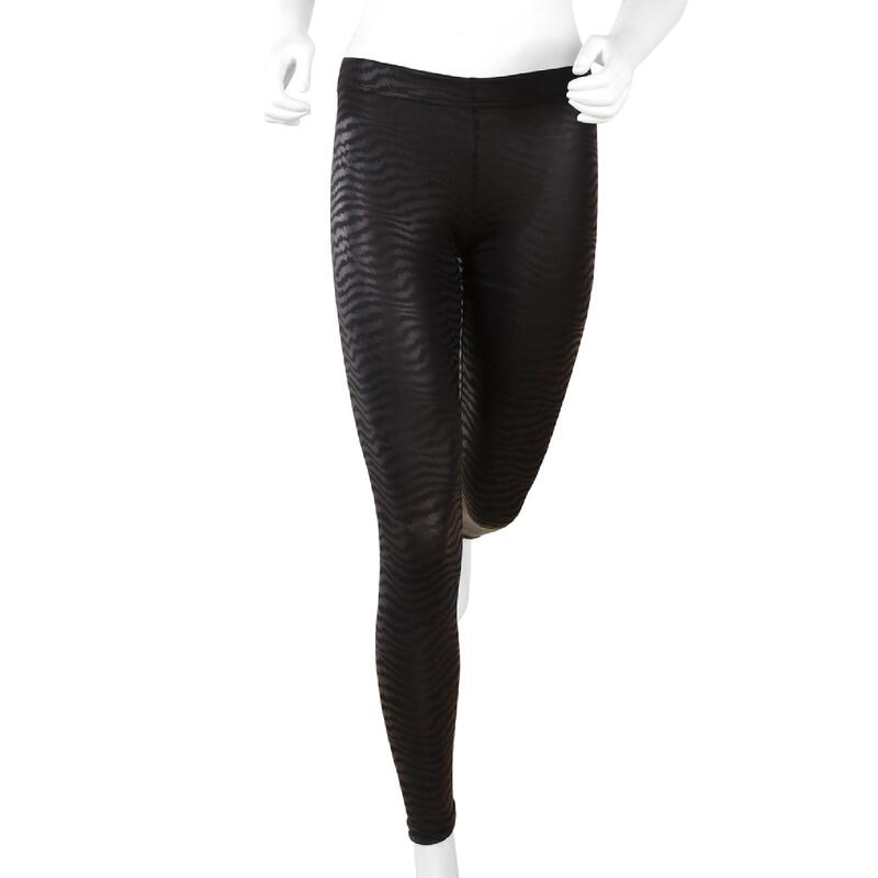 Leggings für Damen Fitness Tanz Zebra
