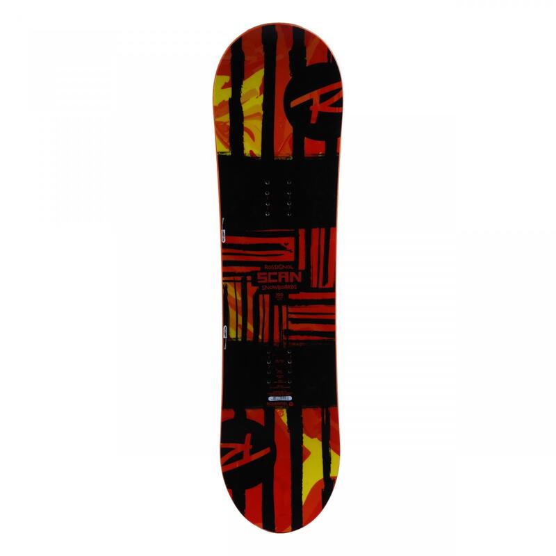 SECONDE VIE - Snowboard Junior Rossignol Scan + Fixation Coque - BON