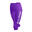 Leggings técnicos Capri mujer Running Fitness Yoga Kinesiotaping interior violet