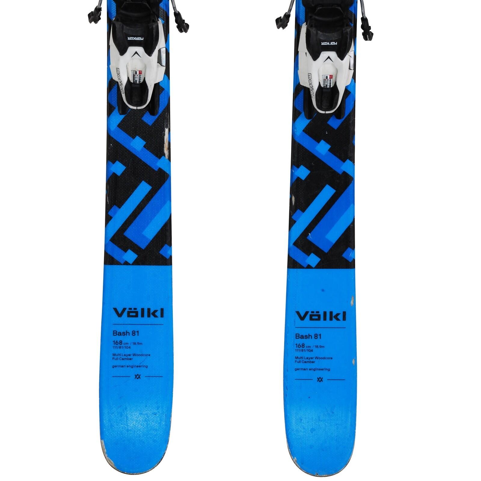 RECONDITIONNE - Ski Volkl Bash 81 + Fixations 4/5