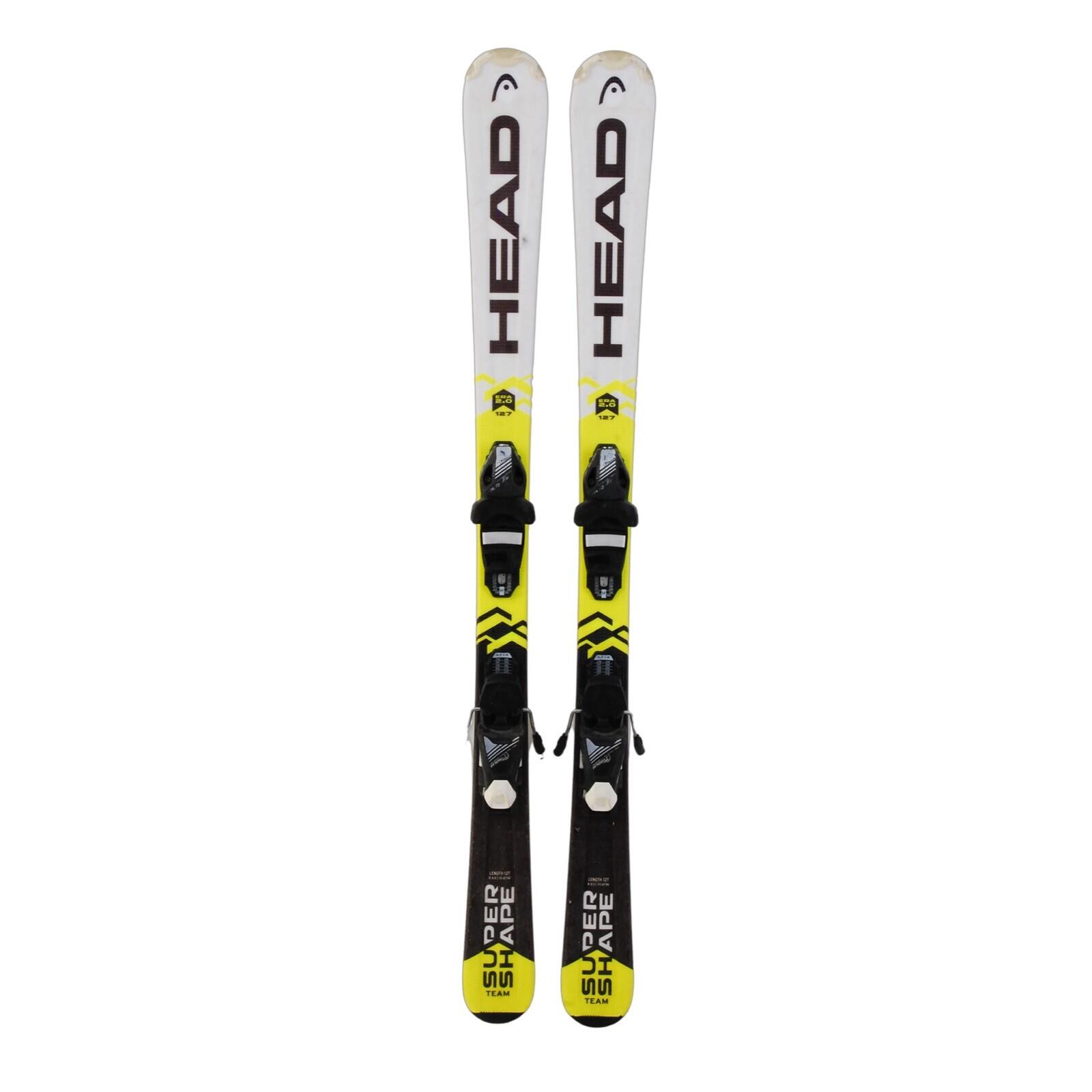 HEAD SECOND HAND - Sci Junior Usato Head Team Supershape Era 2.0 + Attacchi - BUONO