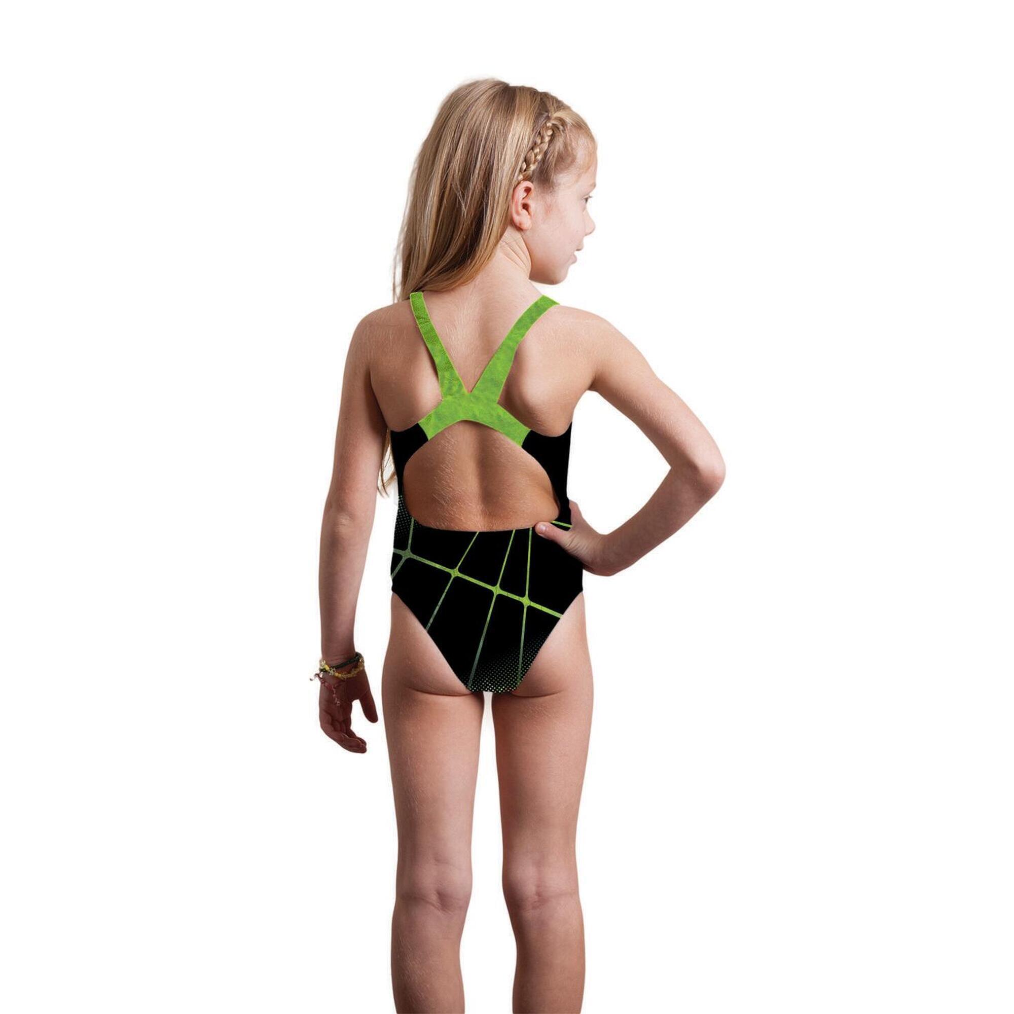 Maillot de bain 1 pièce fille R-Evenge Classico Intero Spider 2/3