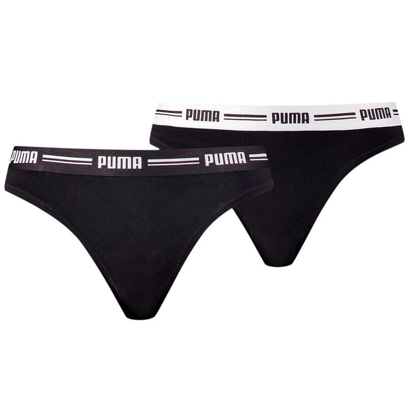 Bielizna treningowa damska majtki Puma String 2Pack