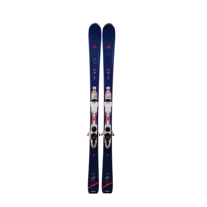 RECONDITIONNE - Ski Dynastar Intense 4x4 78 + Fixations - BON