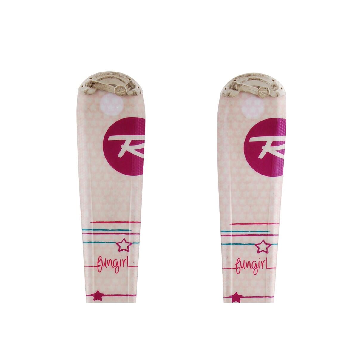 SECOND HAND - Sci + Attacchi Usati Rossignol Fun Girl Junior 2/4