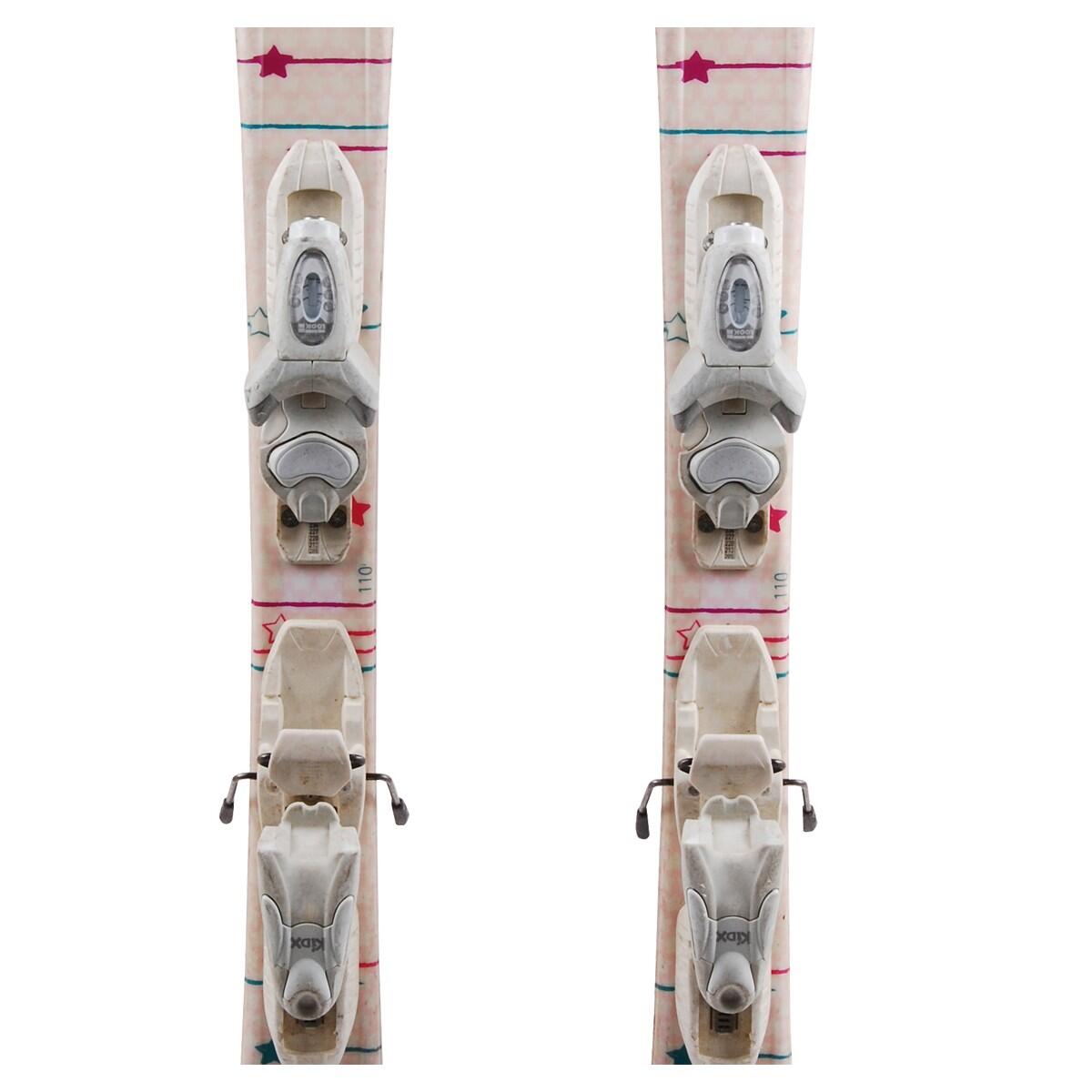 SECOND HAND - Sci + Attacchi Usati Rossignol Fun Girl Junior 3/4