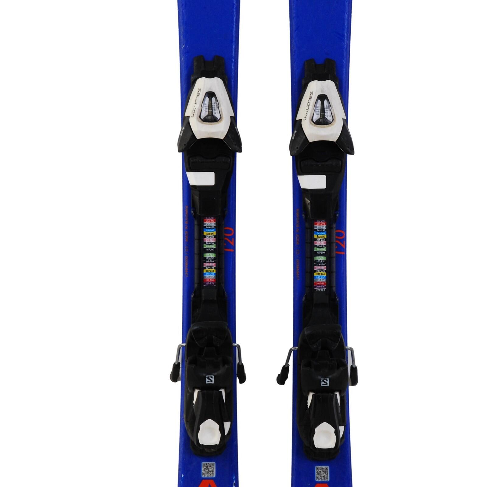 RECONDITIONNE - Ski Junior Salomon Qst Max Jr + Fixations 3/4