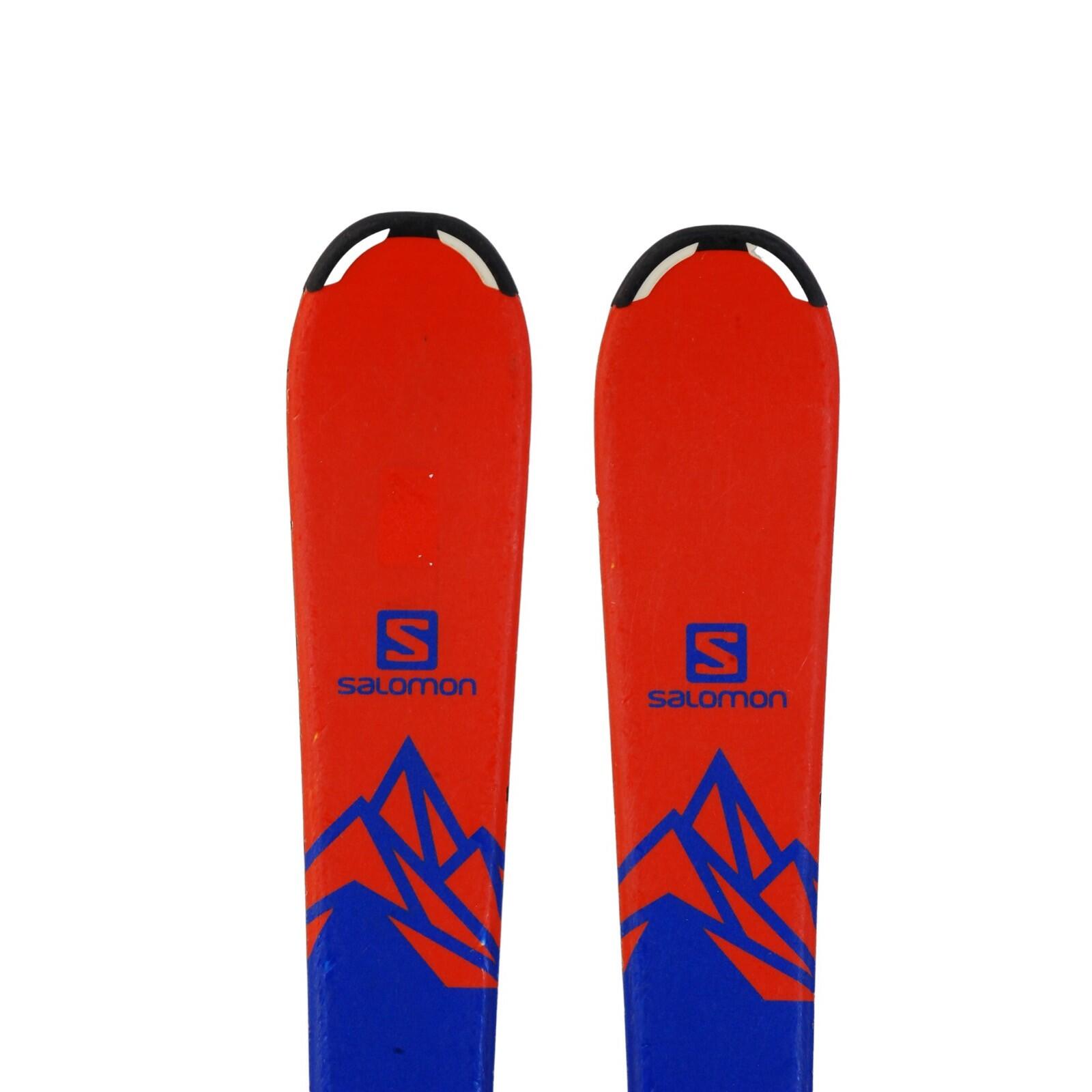 RECONDITIONNE - Ski Junior Salomon Qst Max Jr + Fixations 2/4